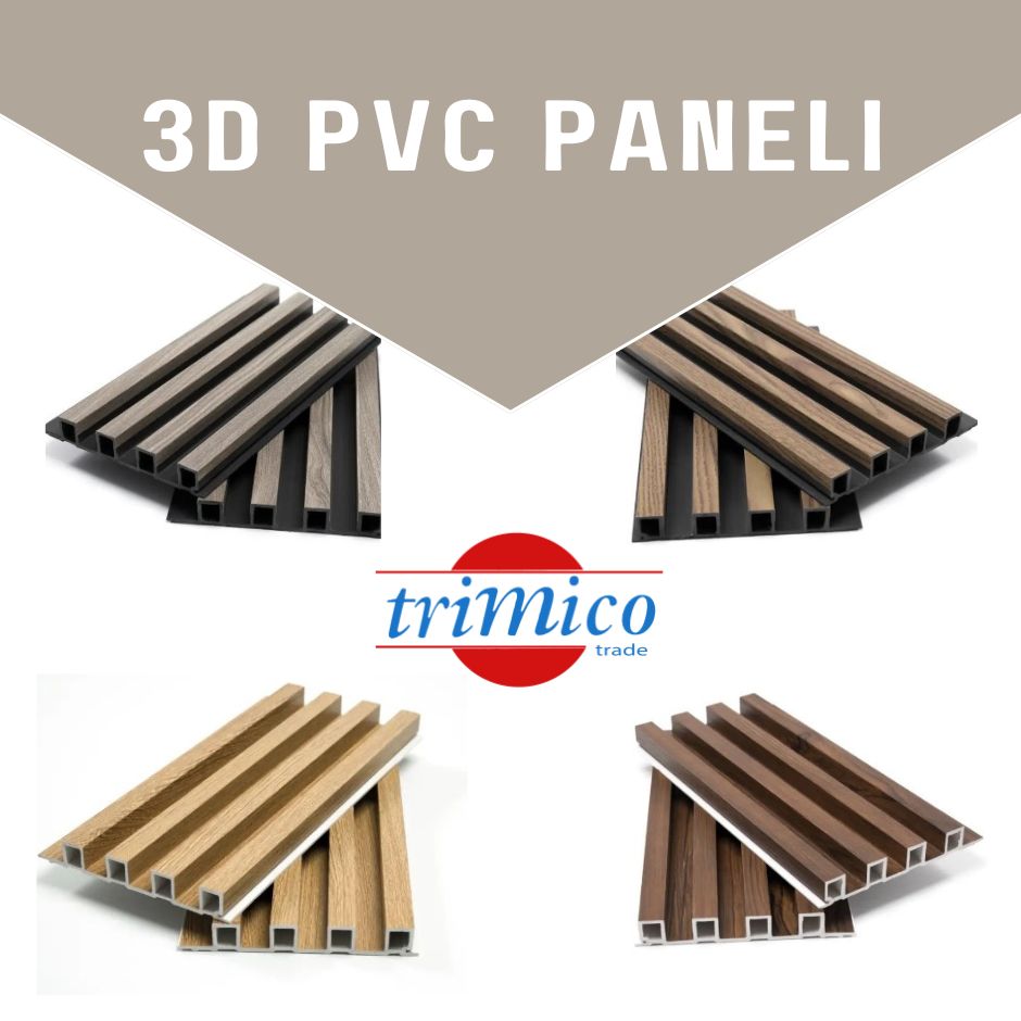 3D PVC ZIDNI (DEKORATIVNI) PANELI. DIMENZIJE 15.5 cm X 290 CM. DEBLJINA 23mm. MALOPRODAJNA CIJENA 25 eu. POPUST ZA STOLARE -15%.
KONTAKT TEL: 069/012-985

Za više informacija kliknite na sličicu
